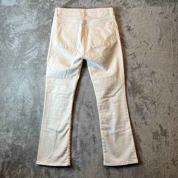 R13 Kick Garret‎ White Jeans Size 28 Distressed - Picture 7 of 9
